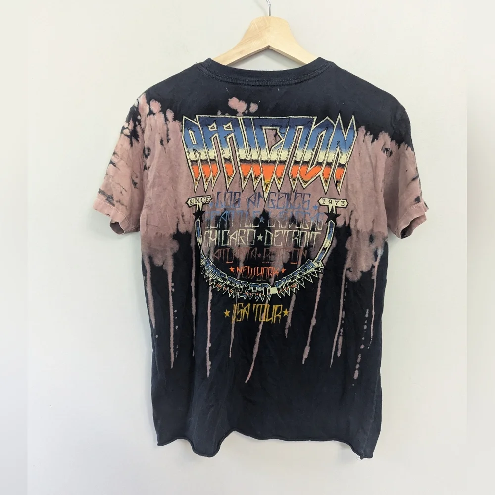 Affliction embroidered lace